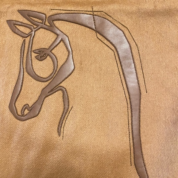 100% Authentic Hermes Cashmere Scarf Sold Out Online - Picture 3 of 16